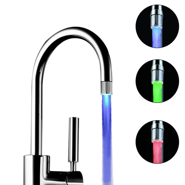 3-Color Light-up Faucet